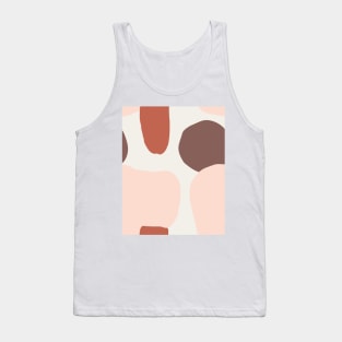 Minimalistic Earth Tones Tank Top